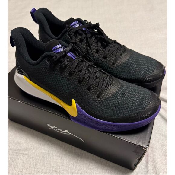 Nike Air Size 11.5 Kobe Bryant Black Mamba Focus Lakers AJ5899-005 main image 5